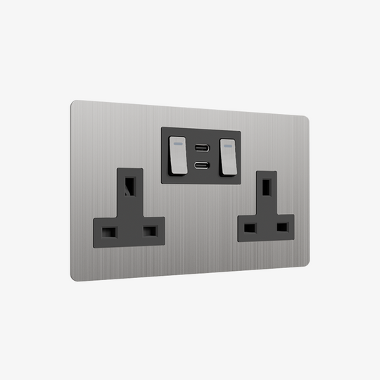 Zigbee Smart Sockets-Stainless Steel