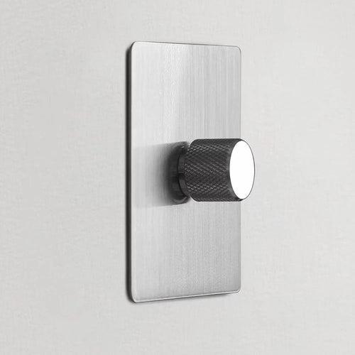 0-10V dimmer - Solid Stainless Steel 1-4 Gang