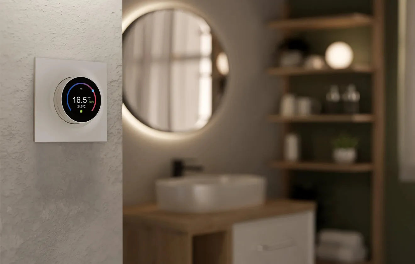 Can a Thermostat or a Dimmer Be Installed in a Bathroom?