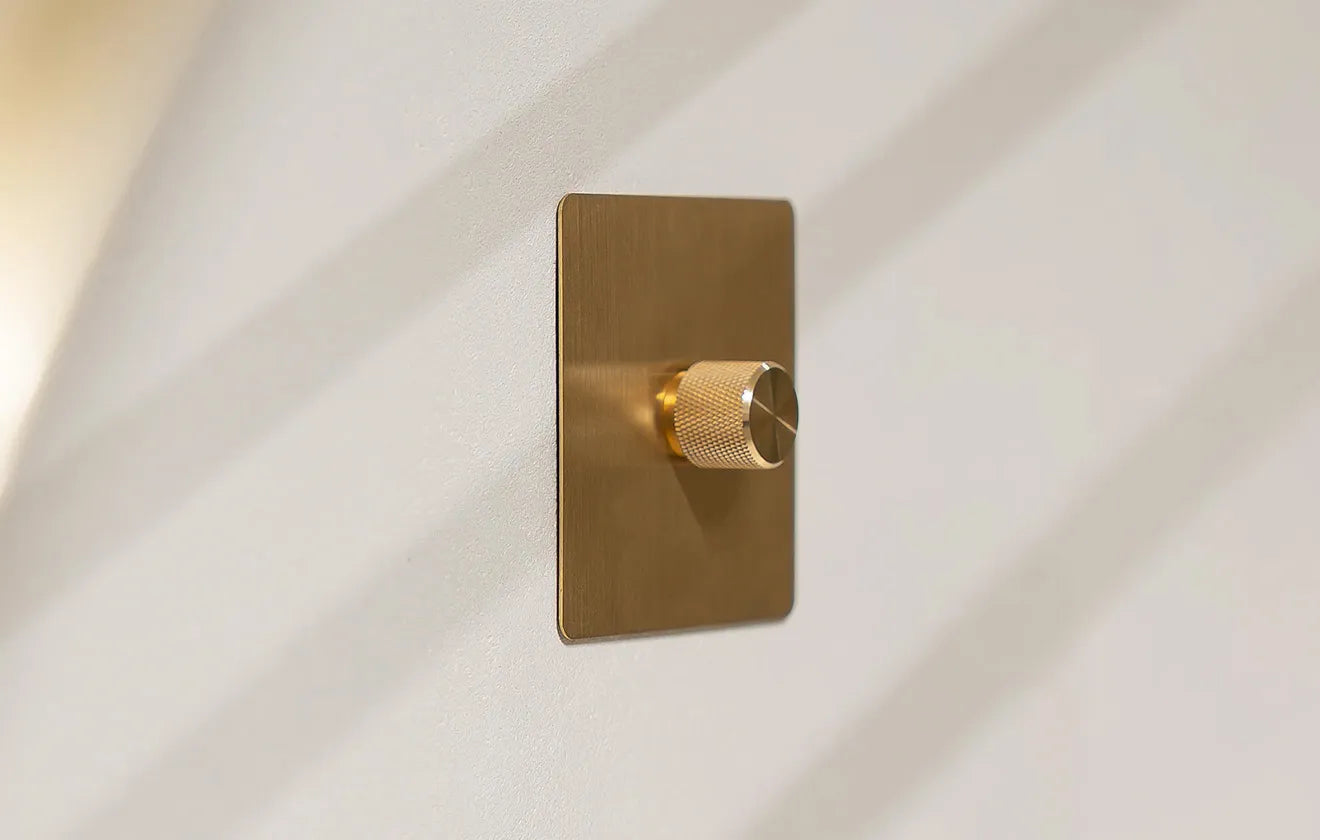 Brushed Brass Switch: Modern Elegance and Function for Every Interior