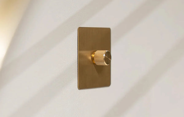 Brushed Brass Switch: Modern Elegance and Function for Every Interior