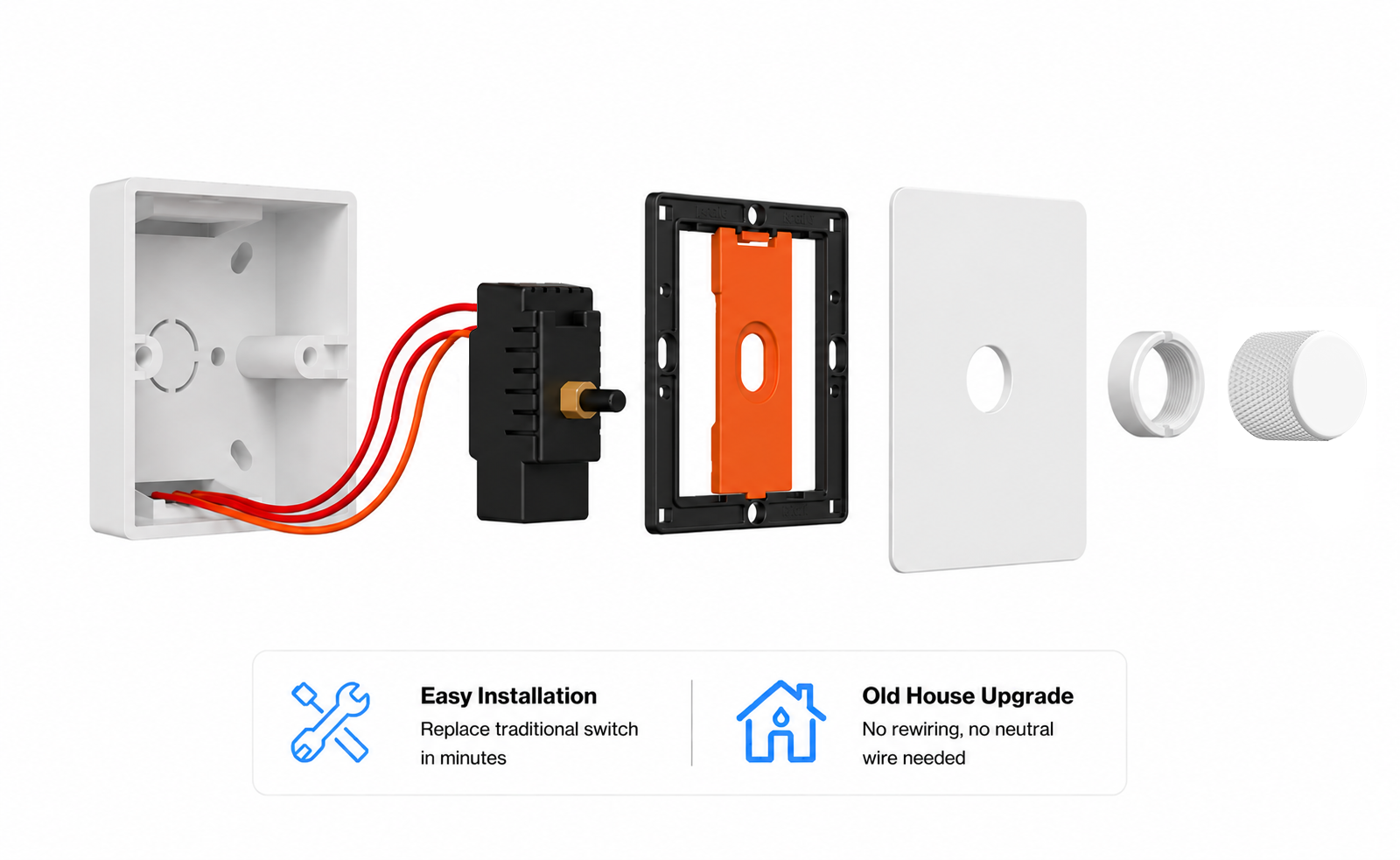 No Neutral Wire Required