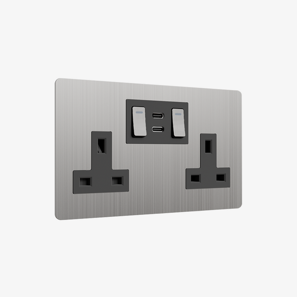 Zigbee Smart Sockets-Stainless Steel