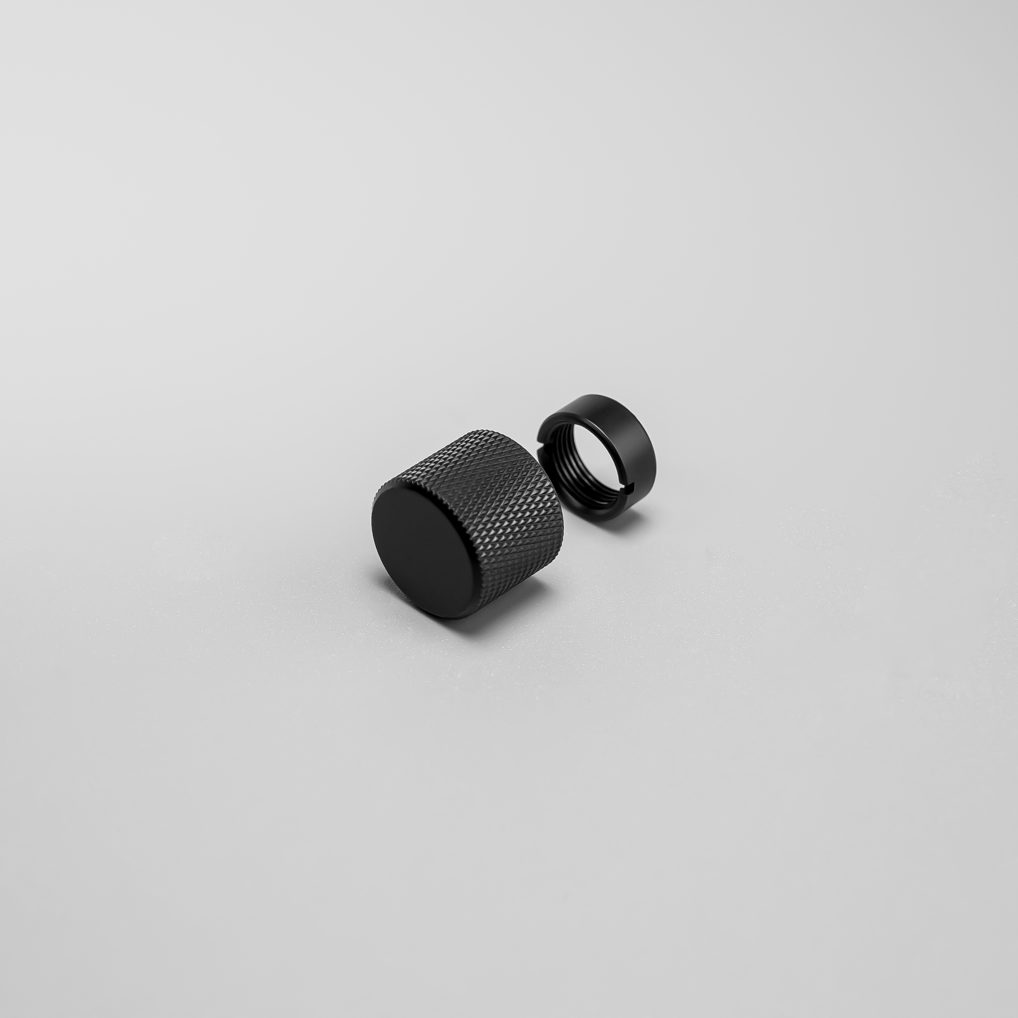 1_Gang_Black(0-10v black dimmer knob)