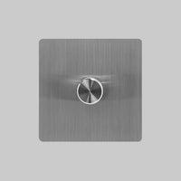 Dimmer switch - Solid steel 1/2/3/4 Gang