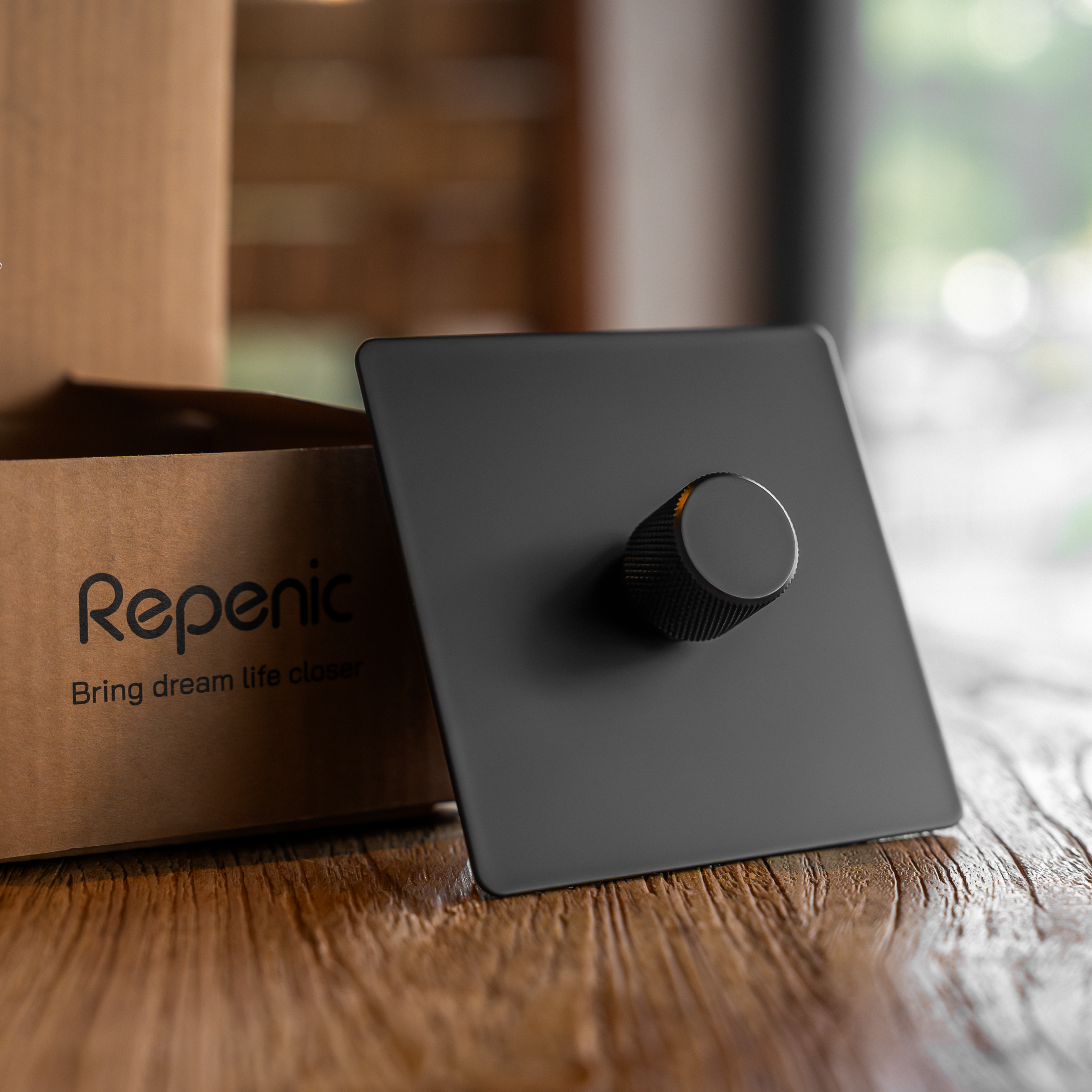 2 way black steel 1 gang led dummy dimmer