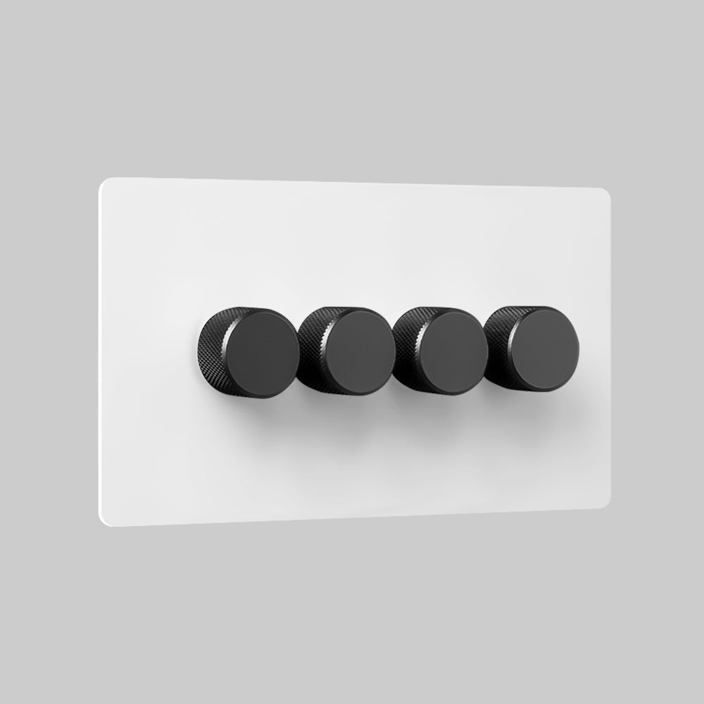 Intermediate_switch_4_Gang_Black(4 gang intermediate dummy dimmer)