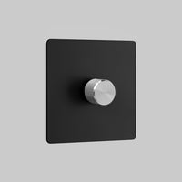 0-10v 1 gang black dimmer switch