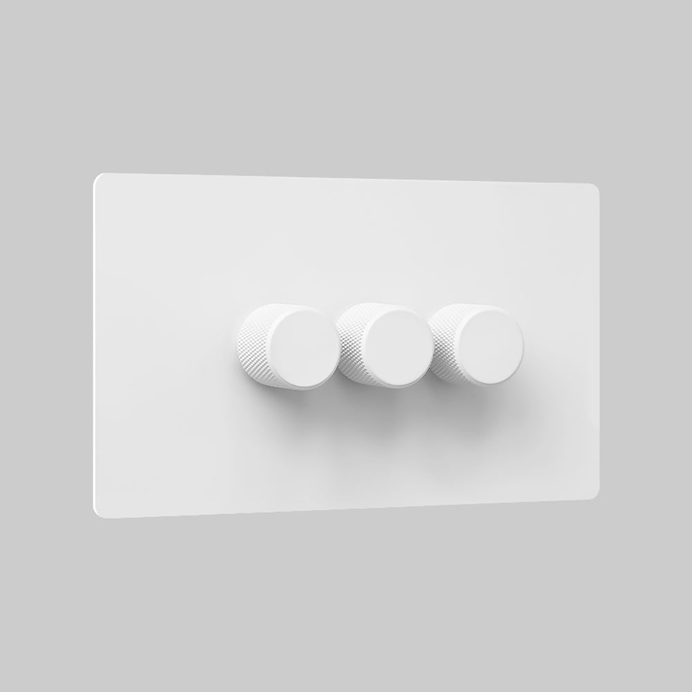 0-10V dimmer - White 1/2/3/4 Gang