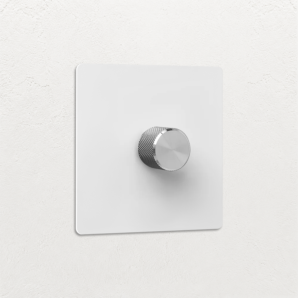 Smart Dimmer Switch - Matt White 1-4 Gang