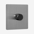Dummy dimmer - Solid steel 1/2/3/4 Gang