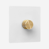 Matt White Light Switch (1–4 Gang)