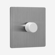 Dummy dimmer - Solid steel 1/2/3/4 Gang