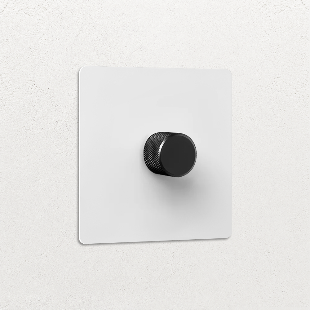 Smart Dimmer Switch - Matt White 1-4 Gang