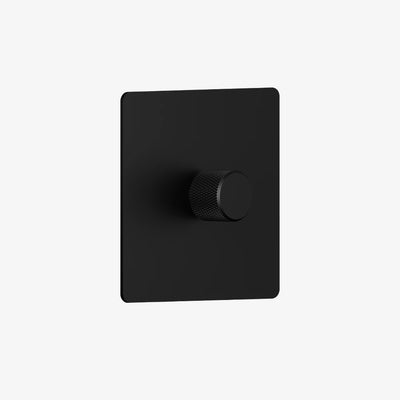 Zigbee Smart Dimmer Switch - Matt Black 1-4 Gang