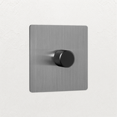 Smart Dimmer Switch - Solid Stainless Steel 1-4 Gang