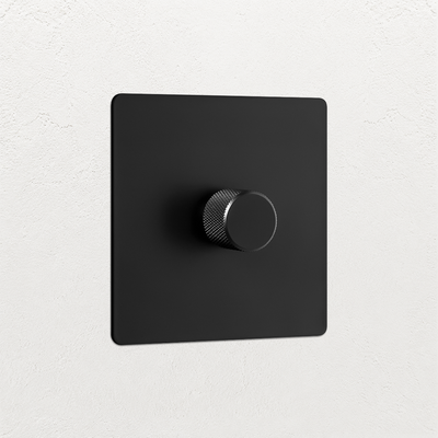 Smart Dimmer Switch - Matt Black 1-4 Gang