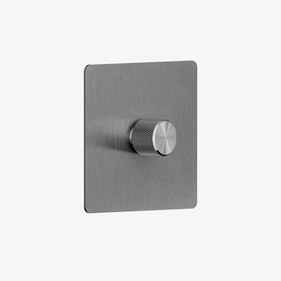 Zigbee Smart Dimmer Switch - Solid Stainless Steel 1-4 Gang