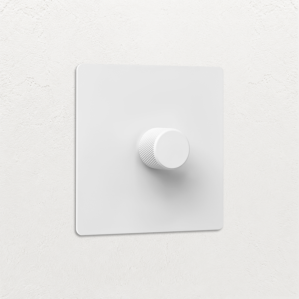 Smart Dimmer Switch - Matt White 1-4 Gang