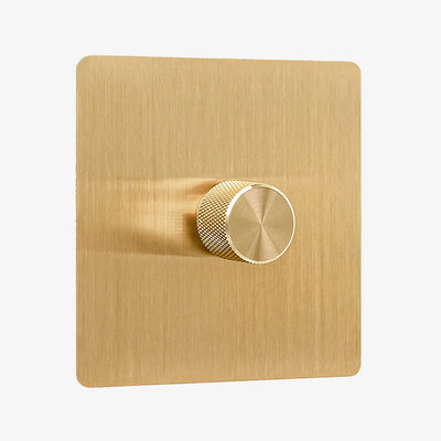 Smart dimmer - Solid brass 1/2/3/4 Gang