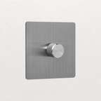 Smart Dimmer Switch - Solid Stainless Steel 1-4 Gang