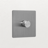Smart Dimmer Switch - Solid Stainless Steel 1-4 Gang