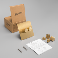 solid brass 2 gang dimmer switch 2 way