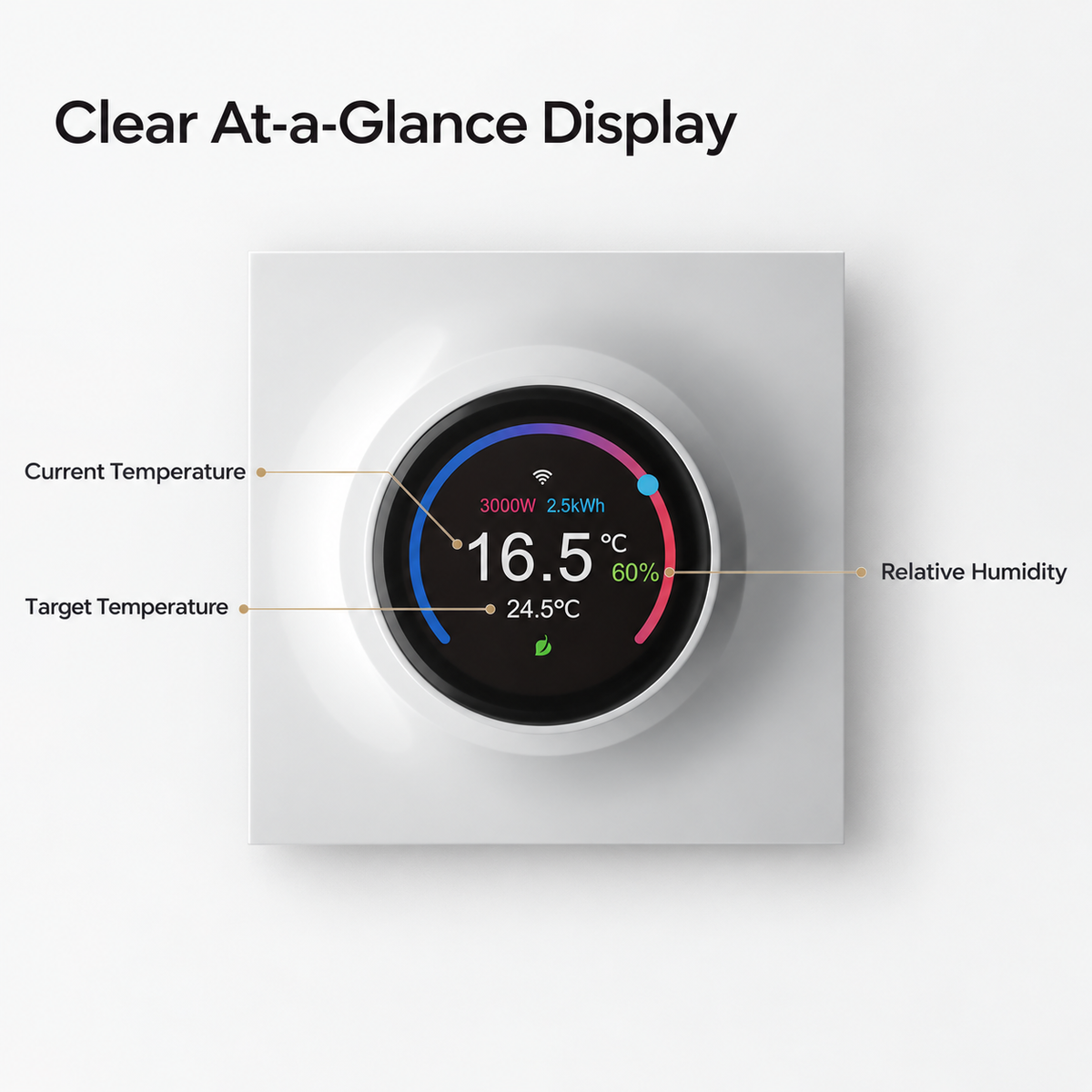 Wi-Fi Underfloor Heating Thermostat