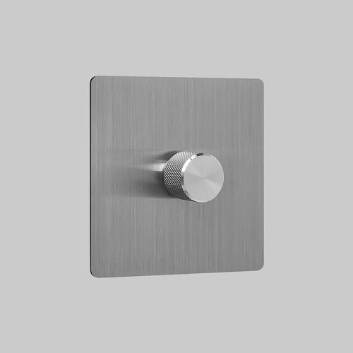 1_Gang_Steel(steel 1 gang multiway dimmer switch)