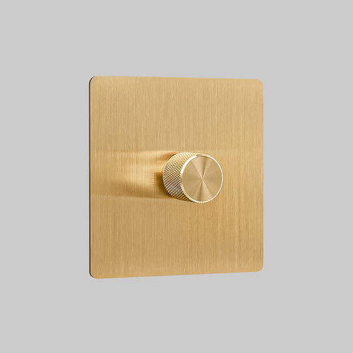 1_Gang_Brass(luxury brass 1 gang multiway dimmer switch)