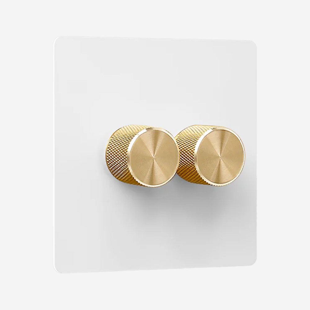 Matt White Light Switch (1–4 Gang)