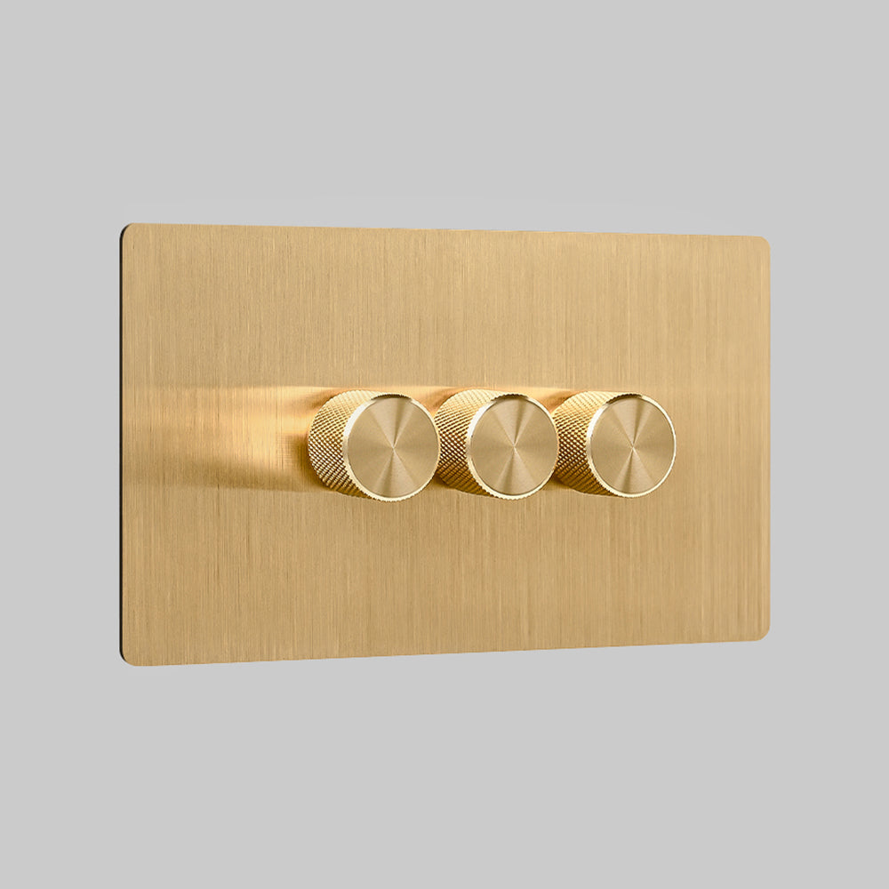Smart dimmer - Brass 1/2/3/4 Gang