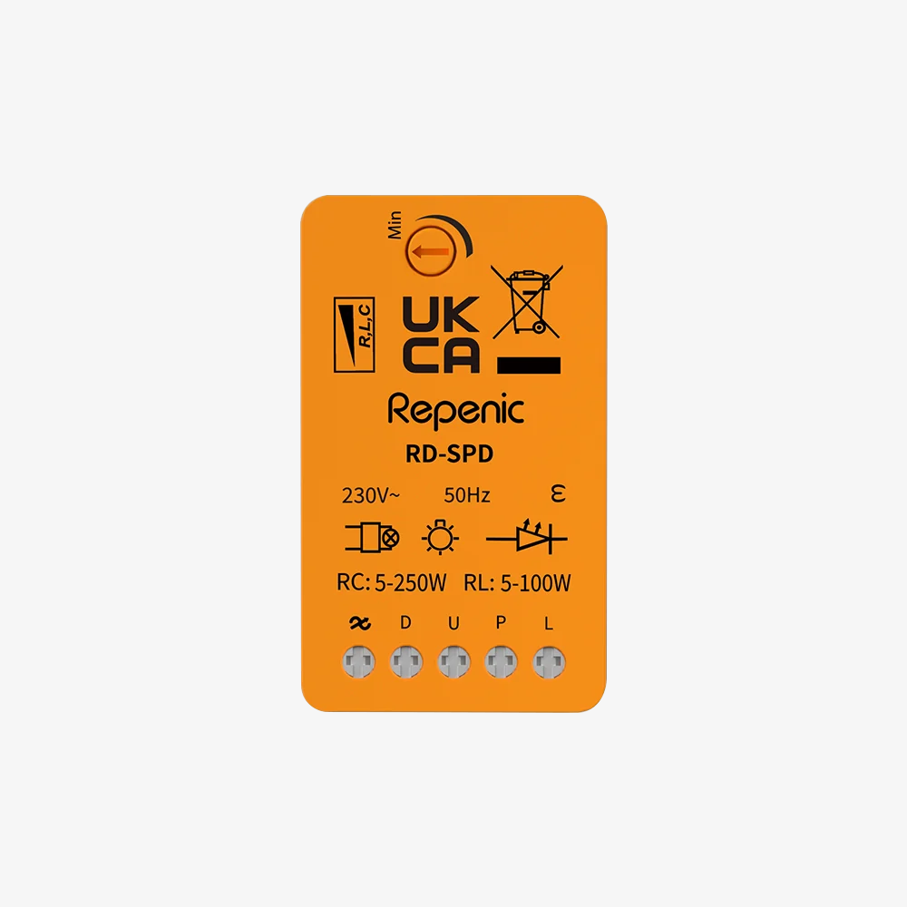 Dimmer for retractive switch
