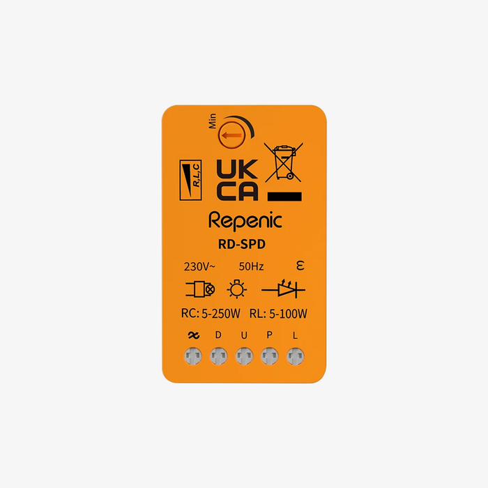 Dimmer for retractive switch