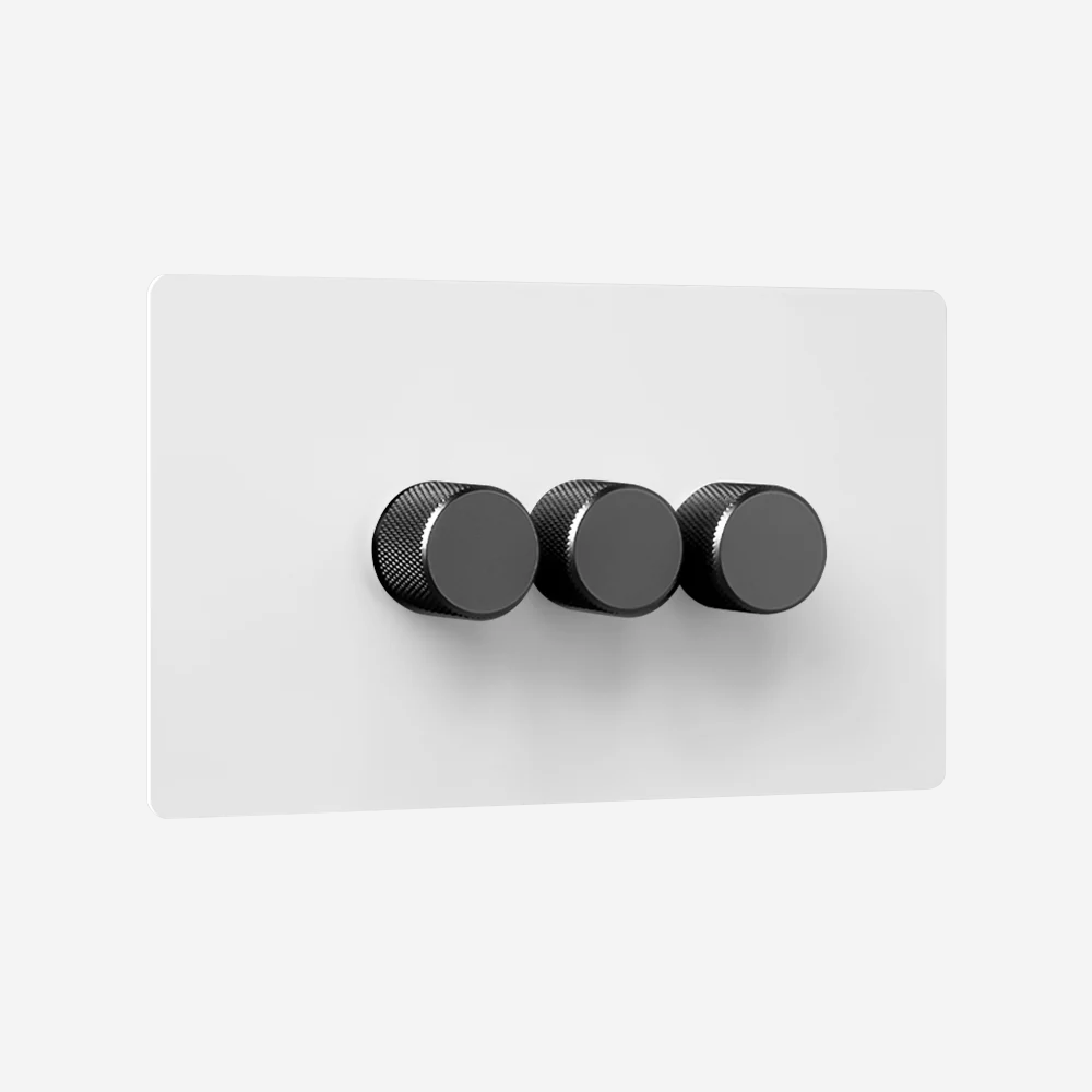 Matt White Light Switch (1–4 Gang)