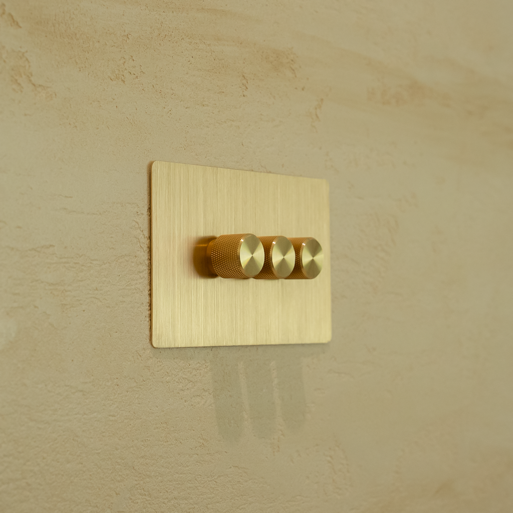 home assistant brass 3 gang led dimmer