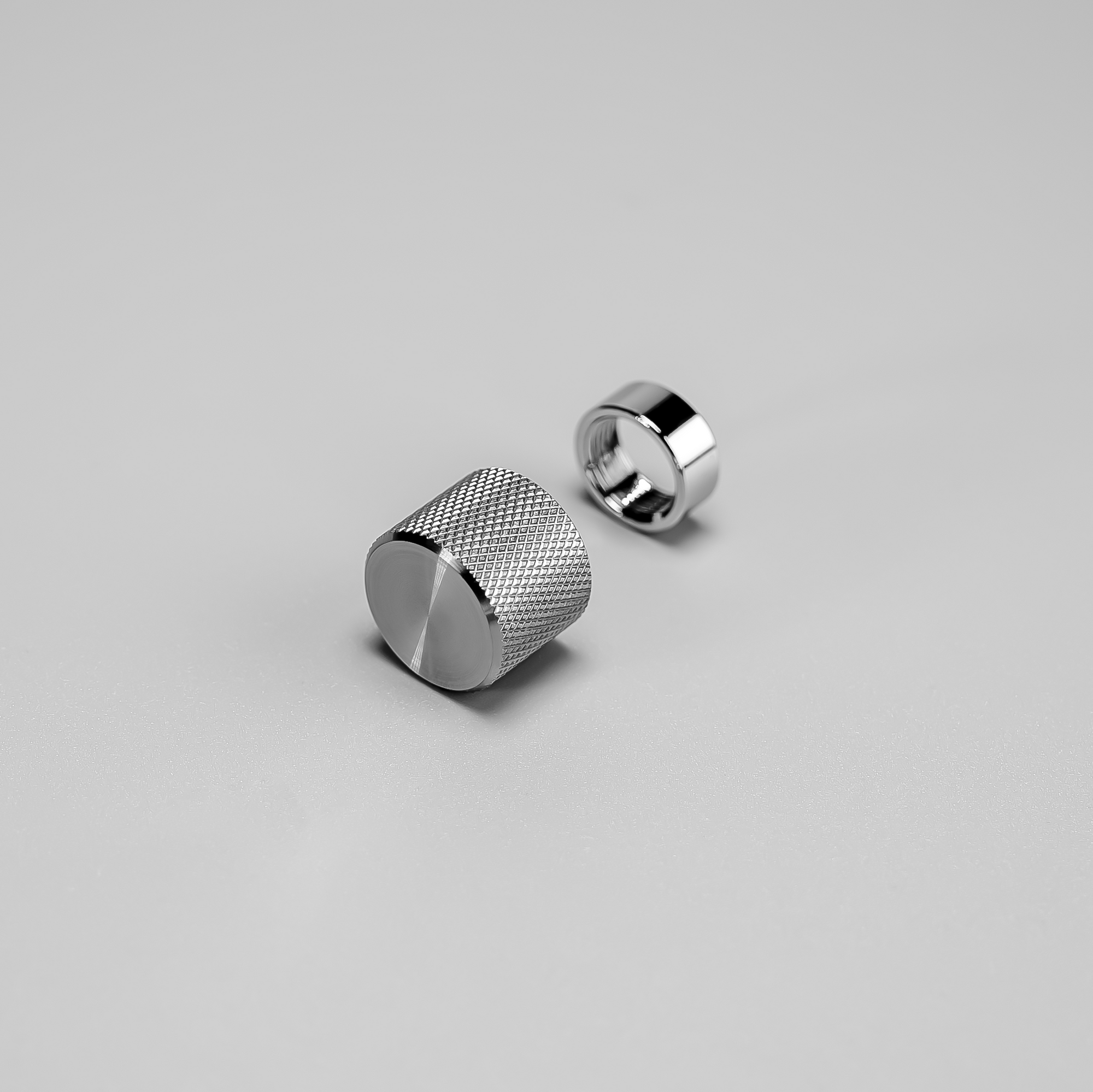 1_Gang_Steel(smart steel dimmer knob)
