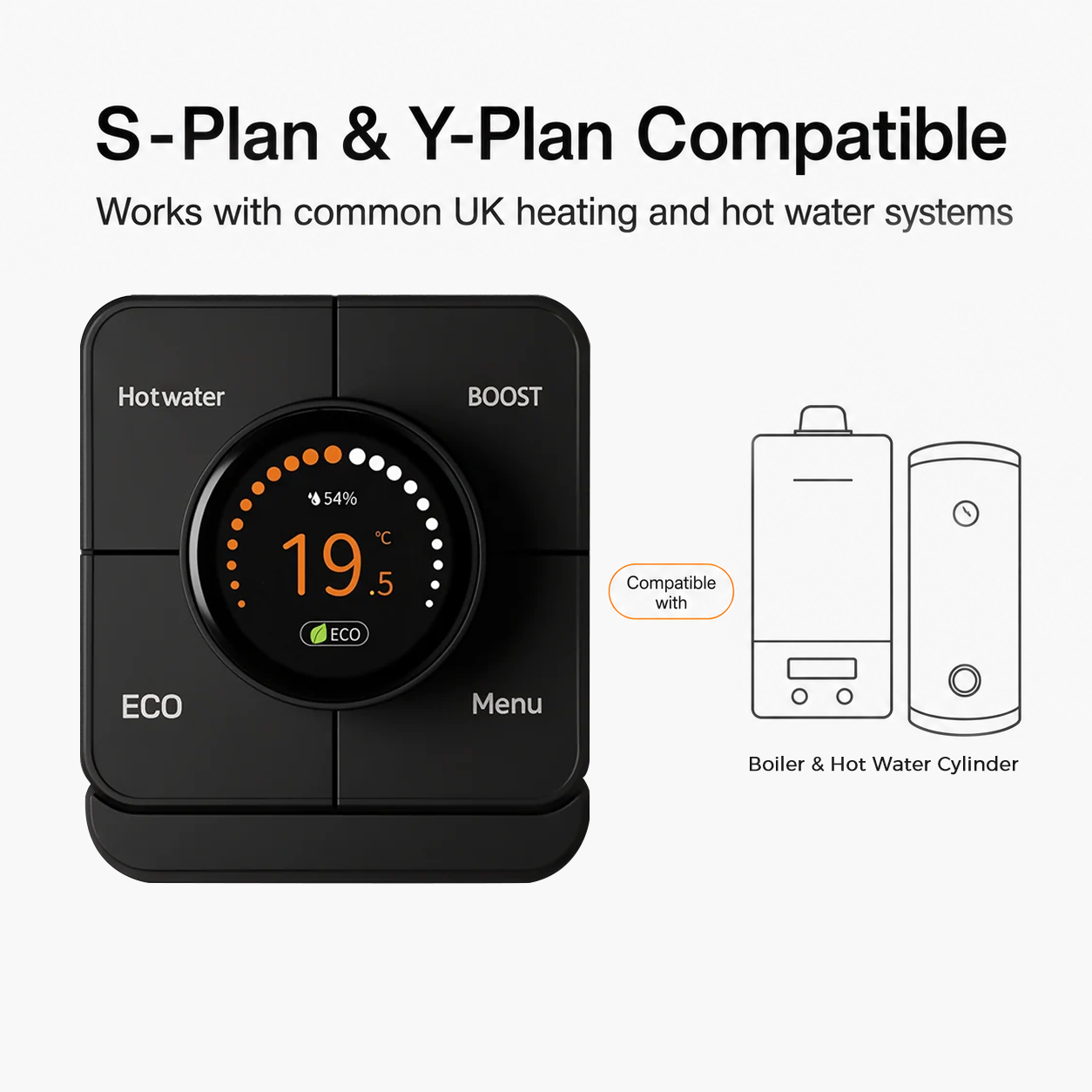 Wireless Smart Thermostat – Heating & Hot Water