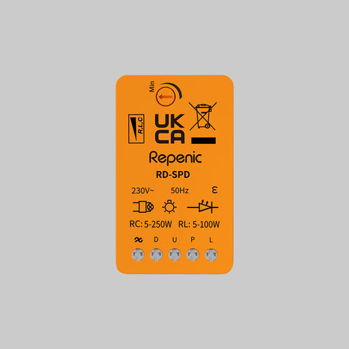 Dimmer for retractive switch