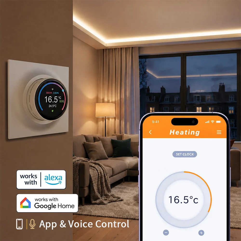 Wi-Fi Underfloor Heating Thermostat