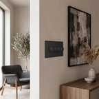 Dimmer switch - Matt Black 1-4 Gang