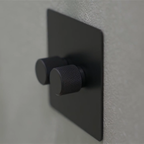 Dummy Dimmer - Matt Black 1-4 Gang