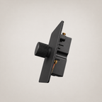 Multi-Point Rotary Dimmer Switch – Matt Black (1–4 Gang)