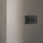 Smart Dimmer Switch - Matt Black 1-4 Gang