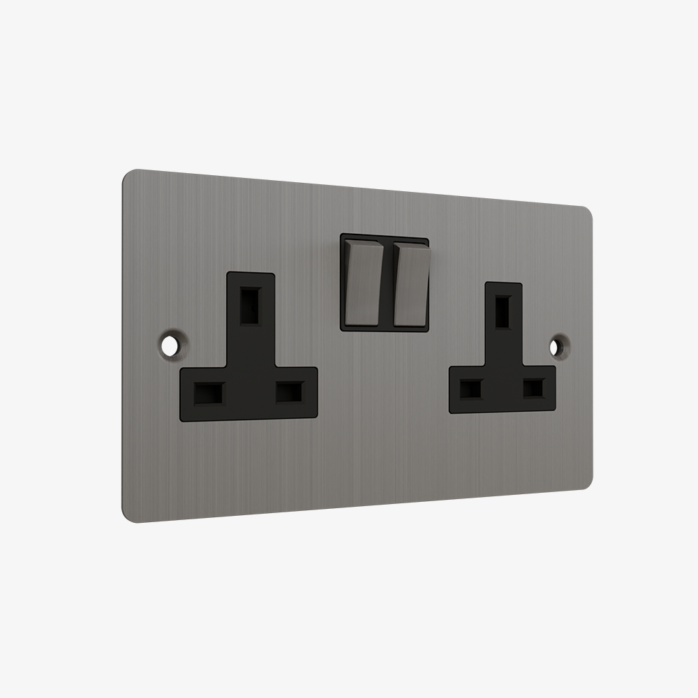 Double Sockets-Stainless Steel