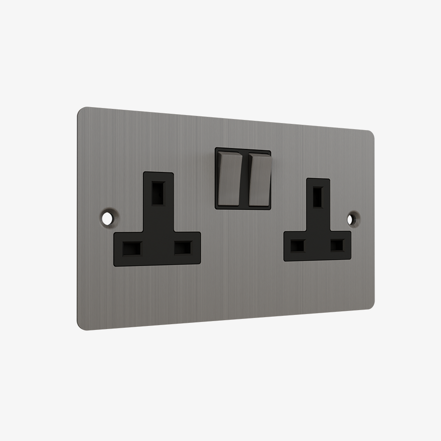 Double Socket-Stainless Steel