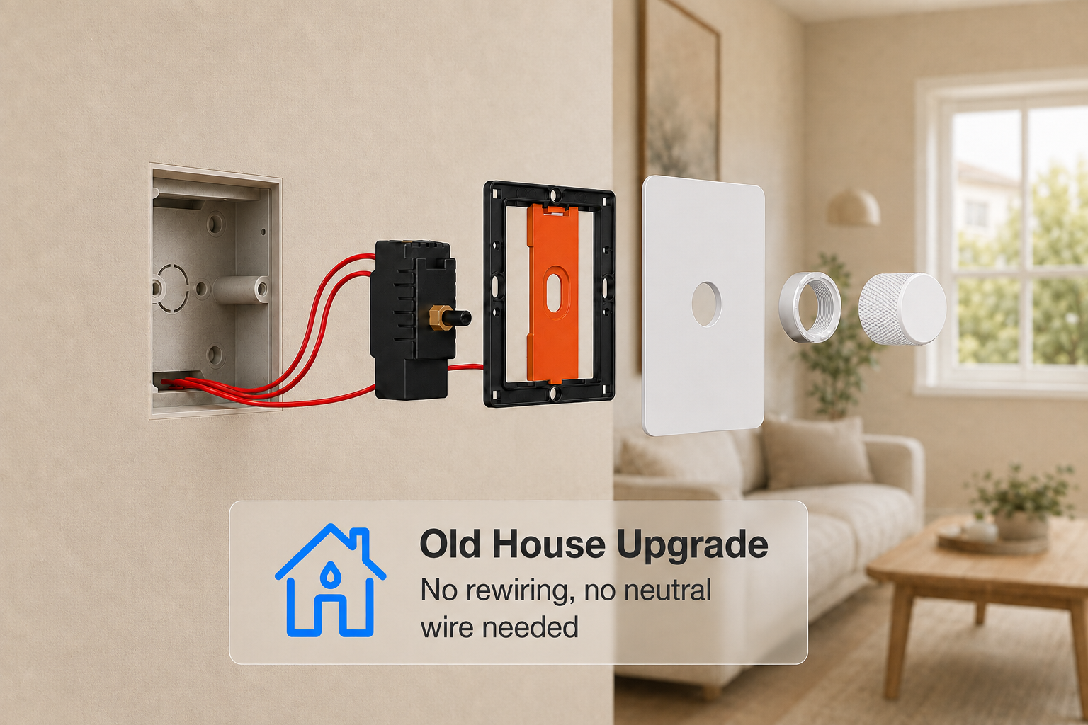 No Neutral Wire Required