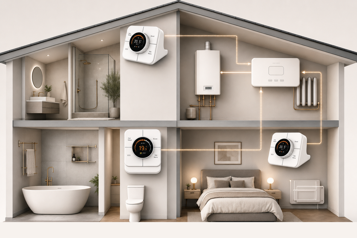 Up to 4-Zone Control