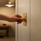 Light Switch - Solid Brushed Brass 1-4 Gang
