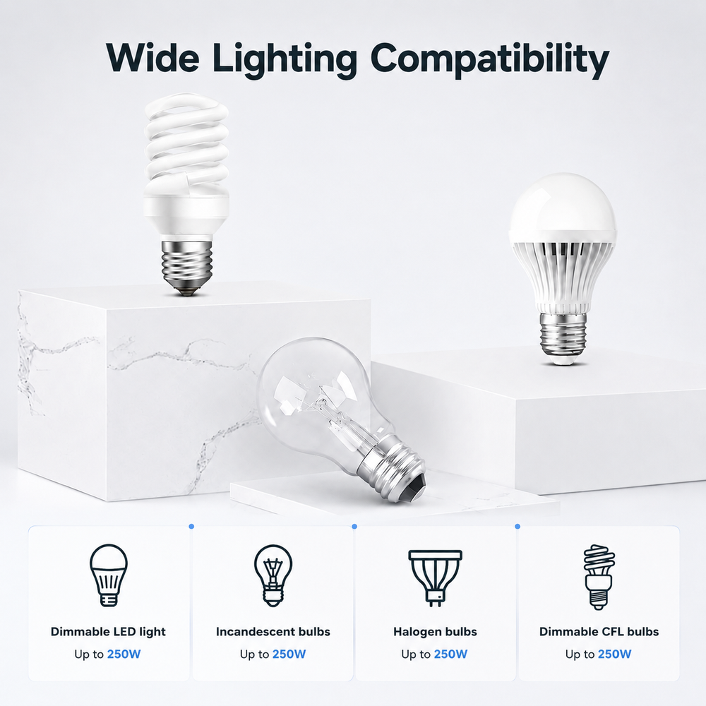 Wide Lamp Compatibility